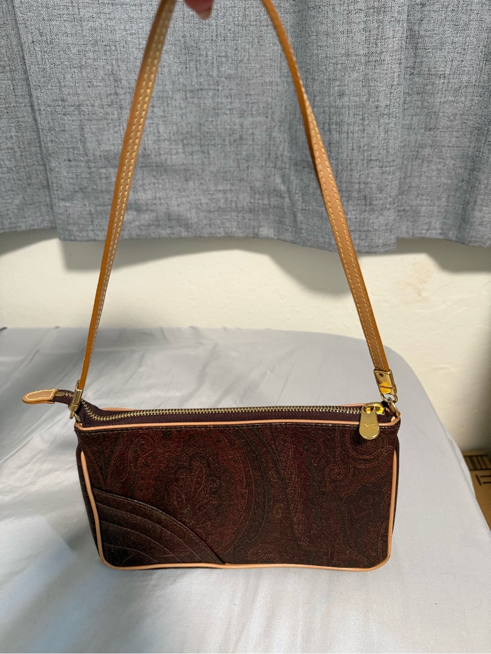 Etro Pochette Italian leather